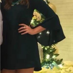 Red Dress Boutique Strapless Dress in Dark Green